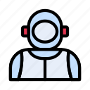 space, cosmonaut, avatar, suit, astronaut