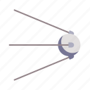 sputnik, satellite, communications, technology