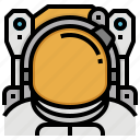 astronaut, helmet, space, suit