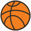 ball, basketball, sport