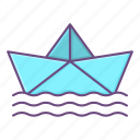 paper, boat, ship, origami, sailboat, paperboat