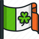 ireland, flag, cultures, celebration, clover