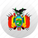 bolivia, country, state, state emblem