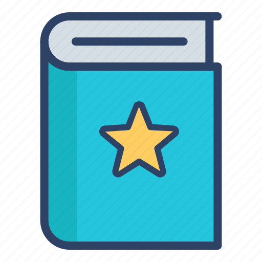 Book, bookmark, knowledge, library, star, study icon - Download on Iconfinder