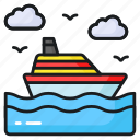 ship, yacht, boat, conveyance, transport, travel, aquatic