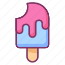 ice, cream, stick, lolly