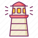 lighthouse, tower, beacon, guide