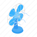 blue, cold, cooling, electric, fun, isometric, turn