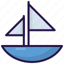 boat, sailboat, ship, travel, vehicle, yacht