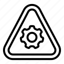 caution, settings, gear, options, preferences, configuration, setting