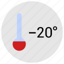 cold, condition, degrees, minus, temperature, thermometer