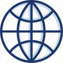 earth, globe, location, network, web, web icon