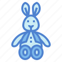 animals, fluffy, rabbit, toy