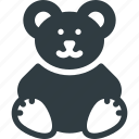 bear, plush, teddy, toy