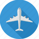 aeroplane, aircraft, airplane, flight, plane, transport, travel