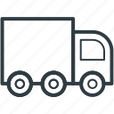 delivery, logistic truck, lorry, shipping, truck