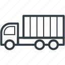 cargo truck, delivery, lorry, shipping, truck