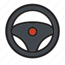 automobile, car, steering, transportation, wheel