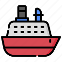 boat, holiday, ship, tourism, transport, travel, vehicle