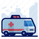 ambulance, emergency, medical, transportation, travel, vehicle