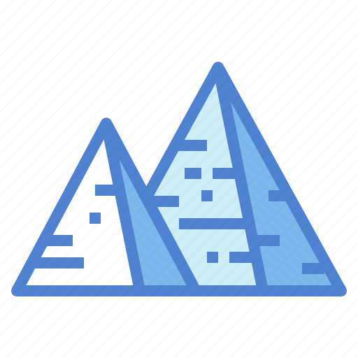 Buildings, egypt, monuments, pyramids icon - Download on Iconfinder