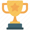 star, trophy, prize, achievement, award