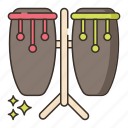 conga, drums, music