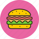 burger, fast, fastfood, food