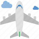 aeroplane, aircraft, airplane, fly, plane