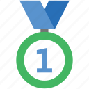 achievement, medal, position medal, prize, reward