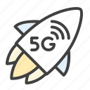 internet, network, industry 4, rocket, 5g