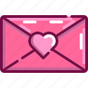 email, heart, letter, love, valentine