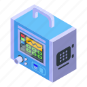 medical, ventilator, isometric