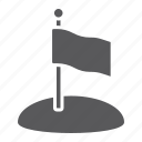 flag, flagpole, game, mark, pointer, waving