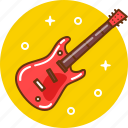 guitar, instrument, music, musical instrument, rock