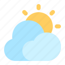 weather, cloud, cloudy, sun, sunny