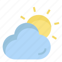 cloudy, weather, forecast, cloud, sun, climate