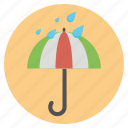 forecast, nature, raining, umbrella, weather