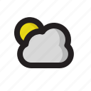 cloud, eclipse, moon, night, weather