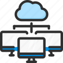 cloud, computer, connect, connection, lan, pc, service