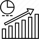 analysis, bar, control panel, graph, pie