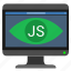 dynamic, javascript, js, monitor, page, pc, web 