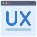 user, experience, browser, webpage, website, ux