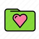 folder, heart, love, marriage, party, wedding