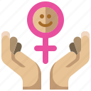 feminism, woman, female, gender, girl, hand, feminist