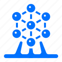 atomium, landmark, monument