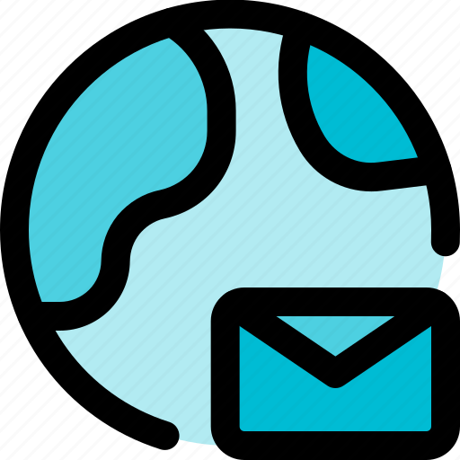 Globe, message, email icon - Download on Iconfinder