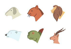 Animal heads