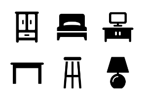 WatchKit icons - Furniture