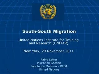 South-South Migration